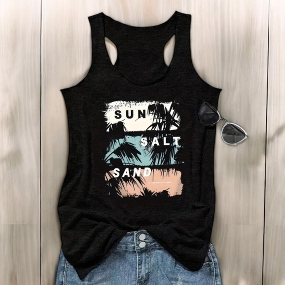 Sun-Salt-Sand Summer Tank | SIZE S - Picture 1 of 3